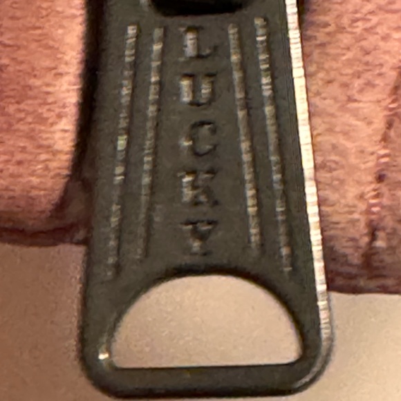 Authentic leather moto jacket LUCKY BRAND - Picture 4 of 7